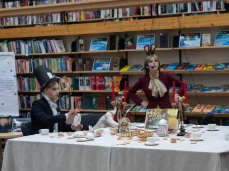 23.04.2021 г. студенты Выборгского филиала РГПУ им. А. И. Герцена приняли участие в ежегодной акции «Библионочь»